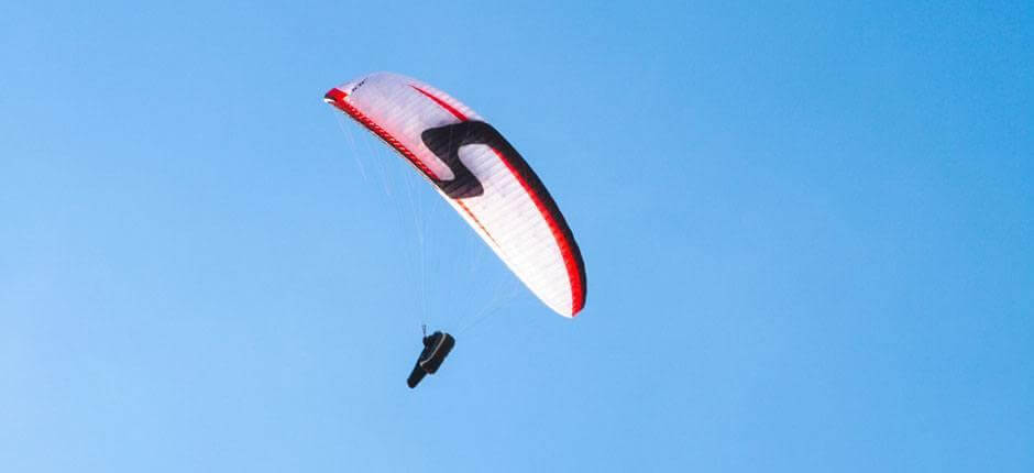 Lot paralotnią w Hermigua, Paralotniarstwo na wyspie La Gomera