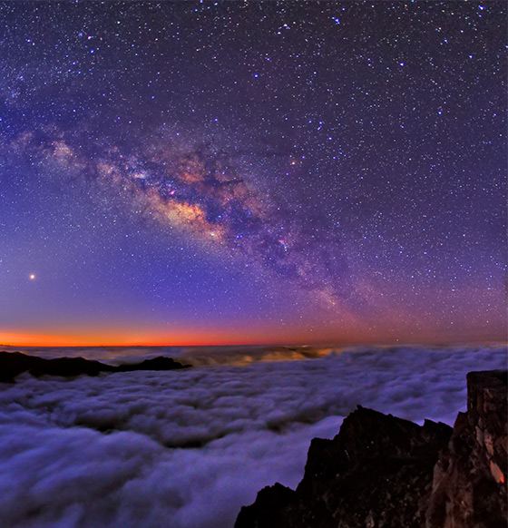 Los cielos más estrellados