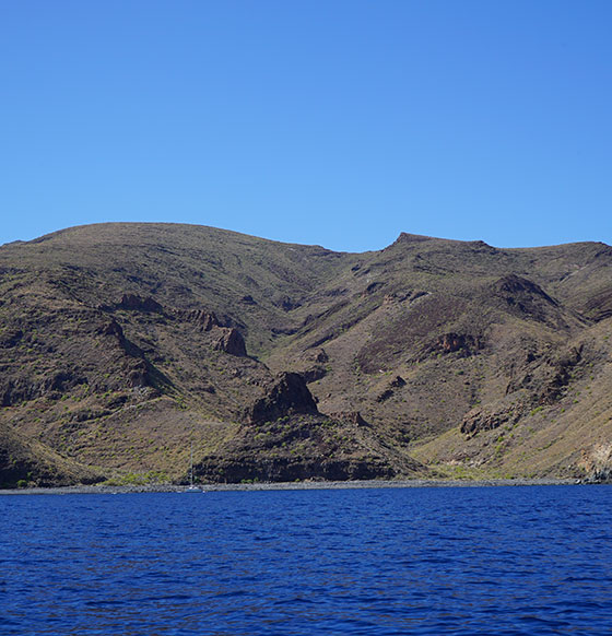 La Gomera. Playa Oroja