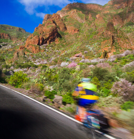 Ruta en bici del Norte al Centro de Gran Canaria - listado