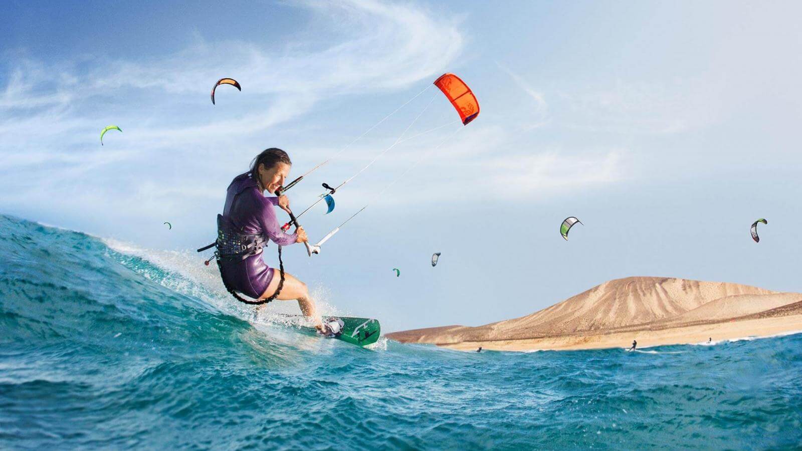 Kitesurfing Tenerife Czesc Wyspy Kanaryjskie