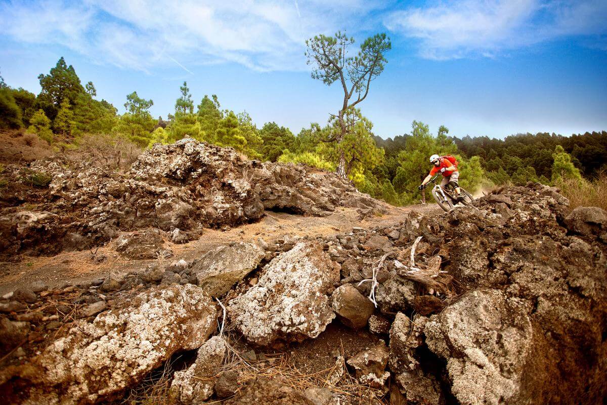 Mountain bike en Campanarios