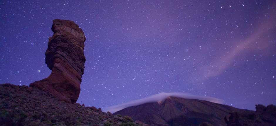 Obserwacja gwiazd w Las Cañadas del Teide na wyspie Teneryfa