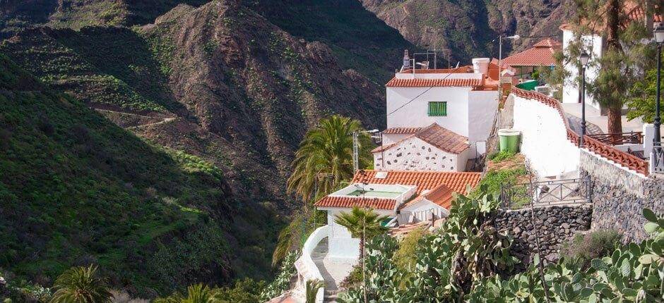 El Carrizal de Tejeda osady na wyspie Gran Canaria