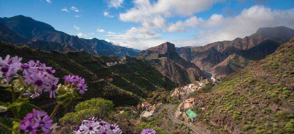 El Carrizal de Tejeda osady na wyspie Gran Canaria