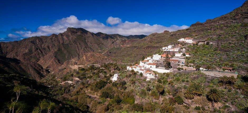 El Carrizal de Tejeda osady na wyspie Gran Canaria