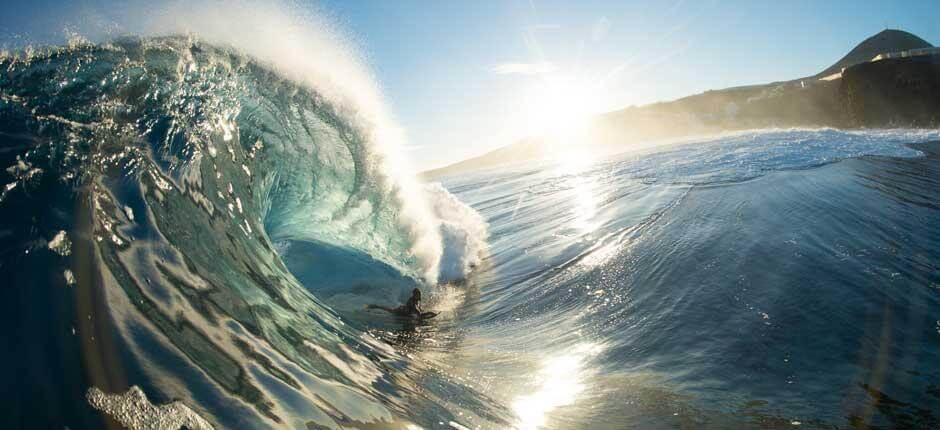 Bodyboarding w El Frontón Miejsca bodyboardingowe na Gran Canarii