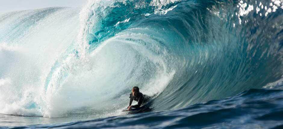 Bodyboarding w El Frontón Miejsca bodyboardingowe na Gran Canarii