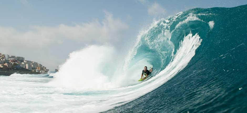 Bodyboarding w El Pico de La Laja Miejsca bodyboardingowe na Gran Canarii