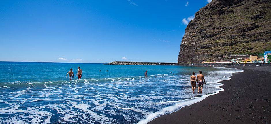 Playa Puerto de Tazacorte Plaże La Palmy