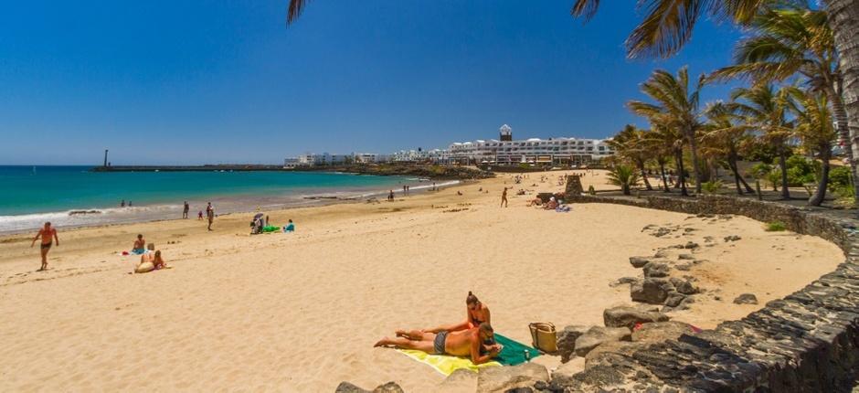 Plaża Las Cucharas Popularne plaże na Lanzarote