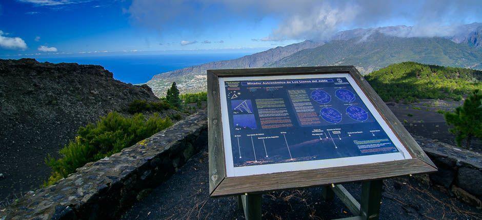 Punkt widokowy Llano del Jable, obserwacja gwiazd w Montaña Quemada na wyspie La Palma