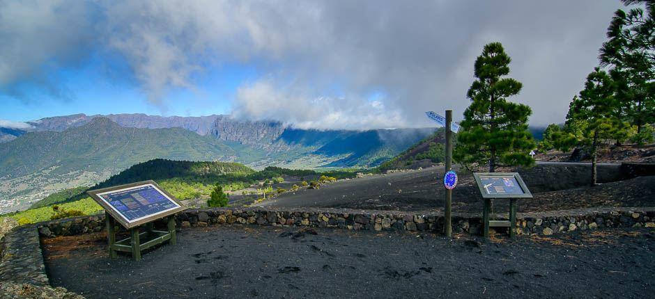 Punkt widokowy Llanos del Jable, obserwacja gwiazd w Montaña Quemada na wyspie La Palma