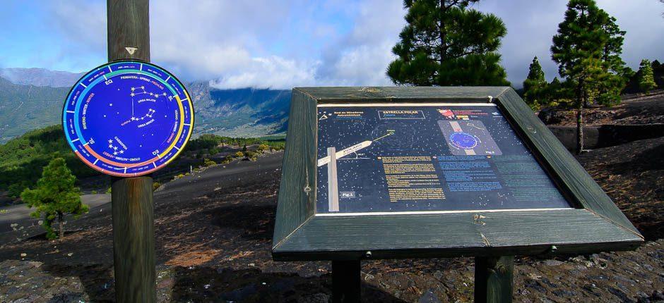 Punkt widokowy Llano del Jable, obserwacja gwiazd w Montaña Quemada na wyspie La Palma