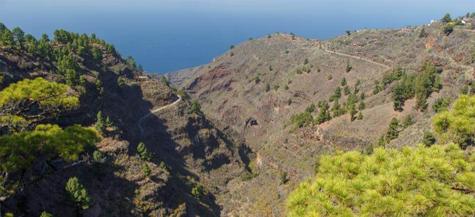Punkt widokowy Mirador de Izcagua na wyspie La Palma