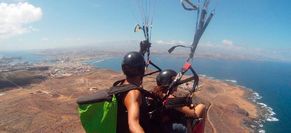 Lot paralotnią w Las Coloradas, Paralotniarstwo na wyspie Gran Canaria
