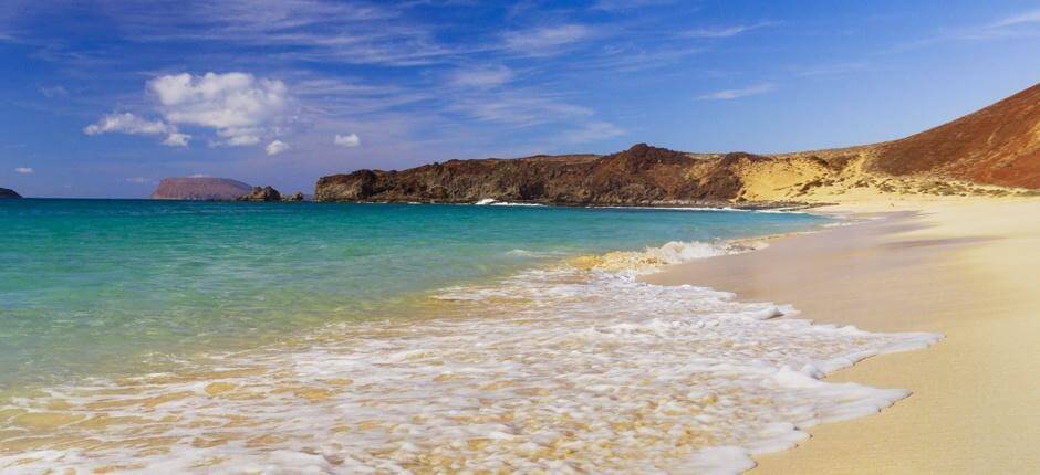 Plaża Las Conchas + Dziewicze plaże na Lanzarote