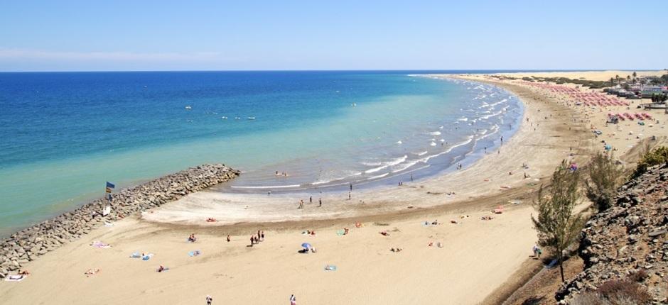Plaża del Inglés Popularne plaże na Gran Canaria