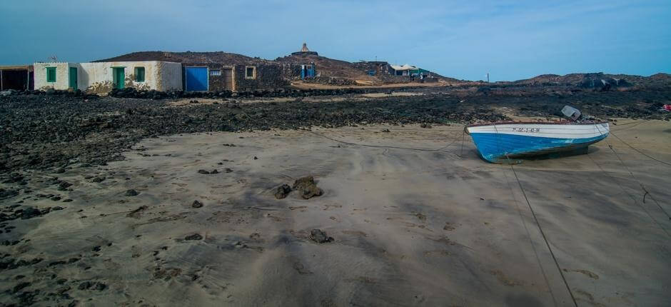 Puertito de Lobos osady na wyspie Fuerteventura