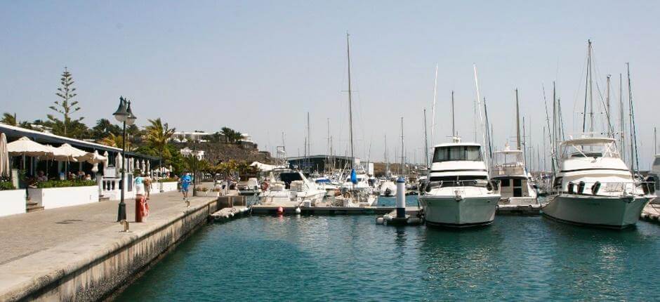 Port Calero Mariny i przystanie na Lanzarote