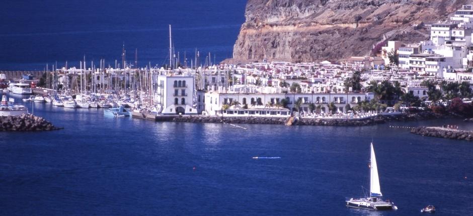 Port Mogán Mariny i przystanie Gran Canarii