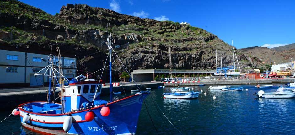 Port Playa de Santiago Mariny i przystanie na La Gomera