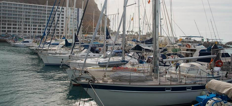 Przystań Port Rico Mariny i przystanie na Gran Canarii