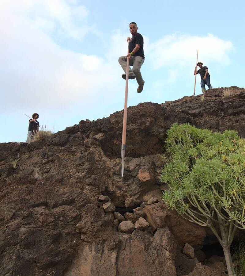 „Skok pasterza” - Gran Canaria