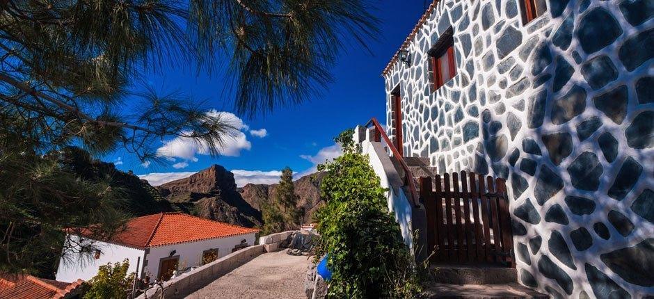 El Carrizal de Tejeda osady na wyspie Gran Canaria