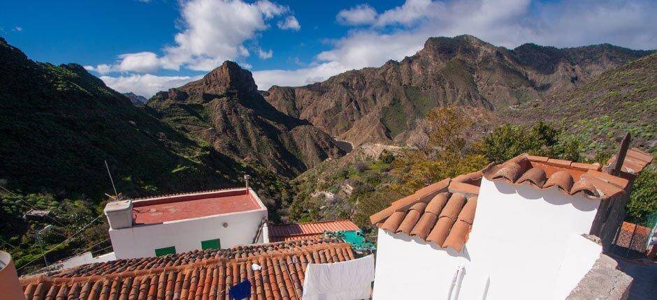 El Carrizal de Tejeda osady na wyspie Gran Canaria