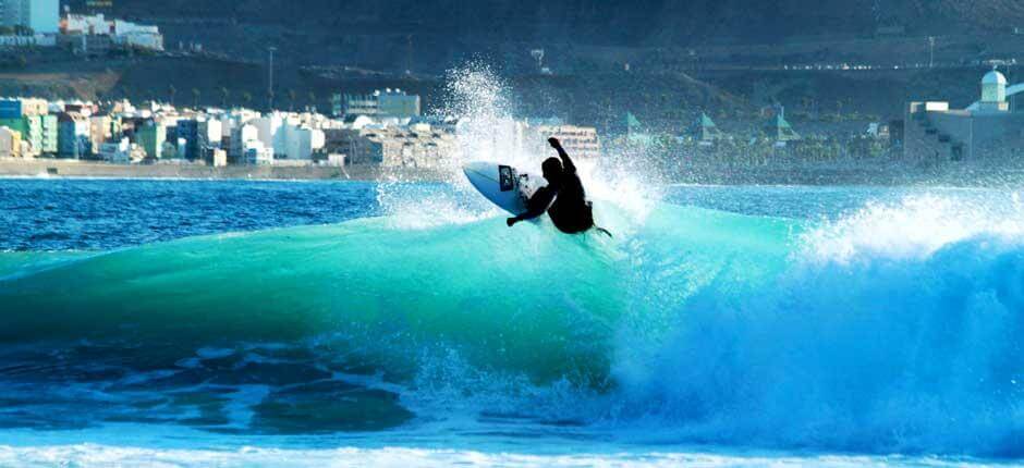 Surfowanie w El Confital Miejsca do surfowania na Gran Canarii