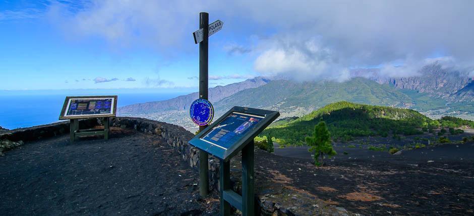 Punkt widokowy Llanos del Jable, obserwacja gwiazd w Montaña Quemada na wyspie La Palma