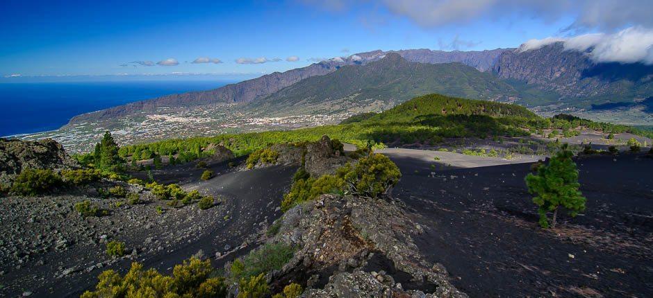 Punkt widokowy Llano del Jable, obserwacja gwiazd w Montaña Quemada na wyspie La Palma