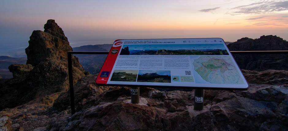 Punkt widokowy Mirador del pico de Las Nieves, na Gran Canaria