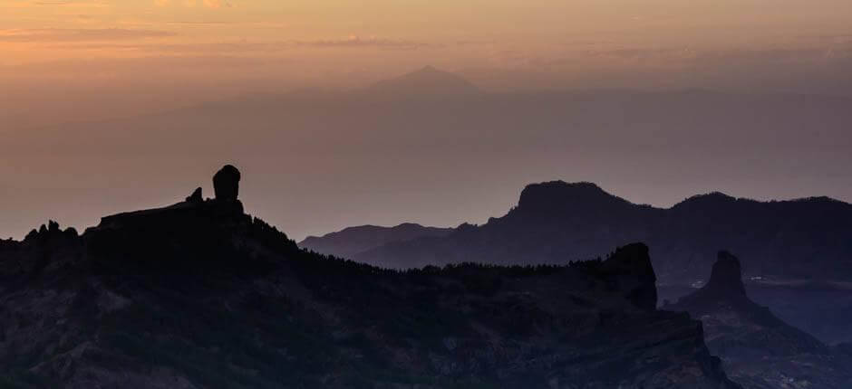 Punkt widokowy Mirador del pico de Las Nieves, na Gran Canaria