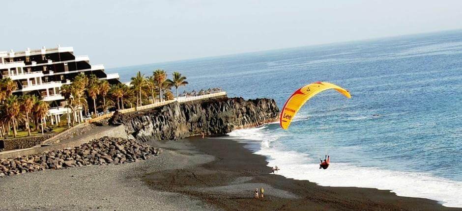 Lot paralotnią w Puerto Naos, Paralotniarstwo na wyspie La Palma