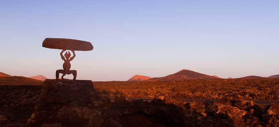 Parque Nacional de Timanfaya, en Lanzarote