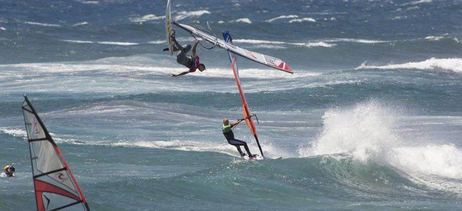 Windsurf na plaży El Cabezo Spoty do windsurfingu na Teneryfie