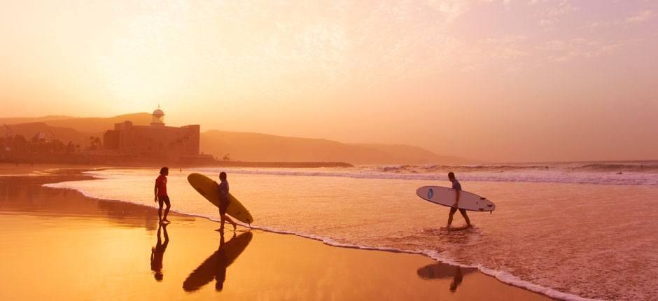 Plaża Canteras Popularne plaże na Gran Canaria