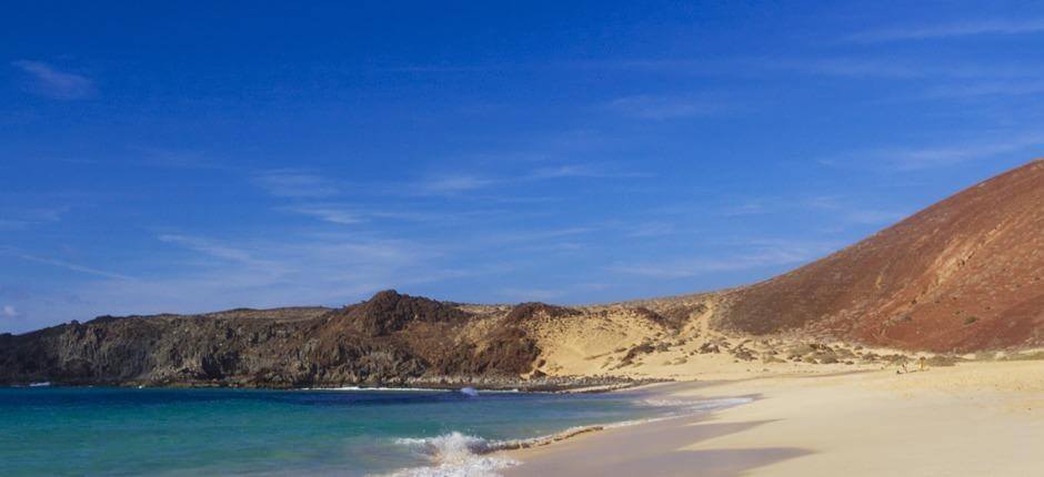 Plaża Las Conchas + Dziewicze plaże na Lanzarote