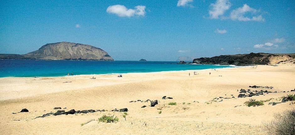 Plaża Las Conchas + Dziewicze plaże na Lanzarote