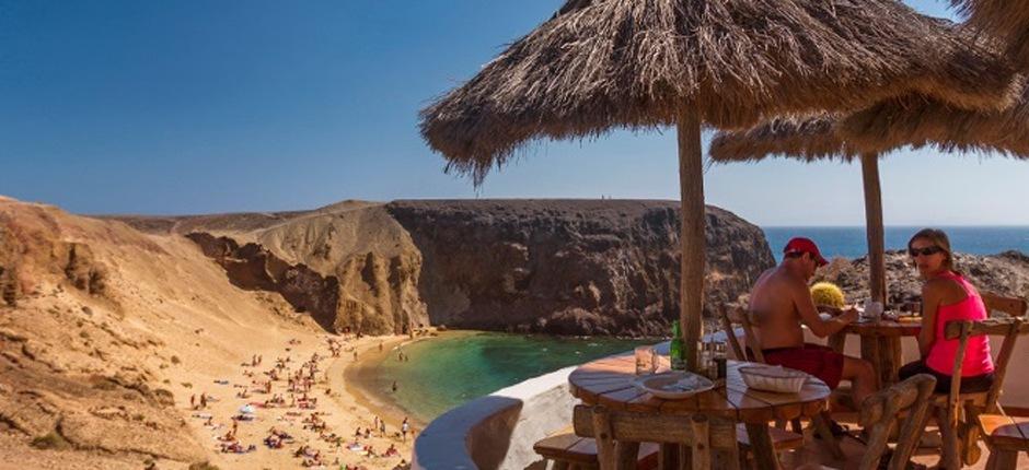 Plaża Papagayo Popularne plaże na Lanzarote