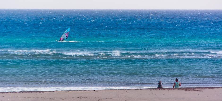 Windsurf na Playa de Sotavento Spoty do windsurfingu na Fuerteventurze