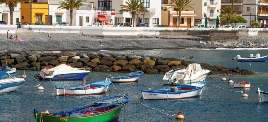 Playa de Santiago na wyspie La Gomera