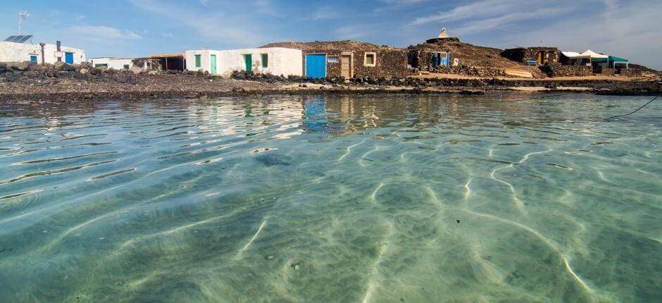 Puertito de Lobos osady na wyspie Fuerteventura