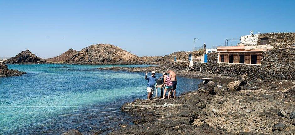 Puertito de Lobos osady na wyspie Fuerteventura