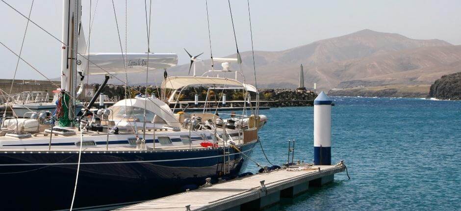 Port Calero Mariny i przystanie na Lanzarote