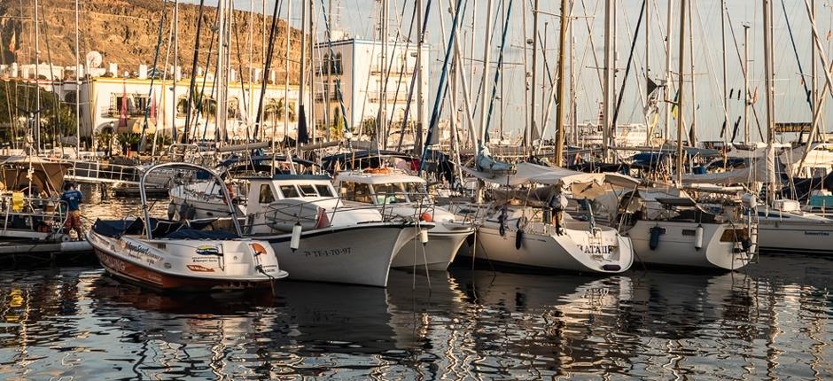 Port Mogán Mariny i przystanie Gran Canarii