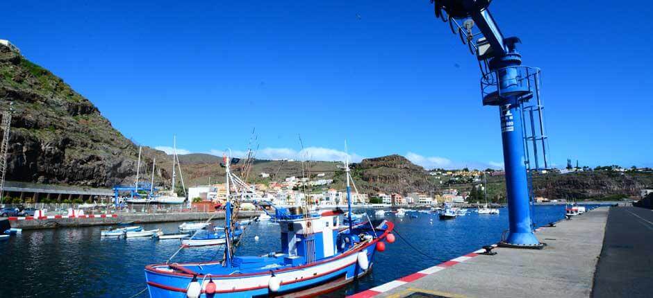 Port Playa de Santiago Mariny i przystanie na La Gomera