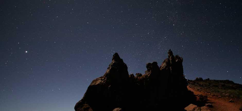 Obserwacja gwiazd w Roque de los Muchachos na wyspie La Palma